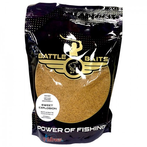Захранка Method Feeder Sweet Explosion (сладка експлозия) BB0387 - Battle Baits Захранка Method Feeder Sweet Explosion (сладка експлозия) BB0387 - Battle Baits